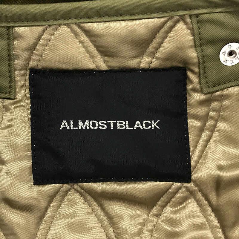 【美品】  ALMOSTBLACK / オールモストブラック | 2020AW 5way LAYERED BLOUSON graphic by PETER DE POTTER 取外し可 キルティング ライナ｜kldclothing｜08