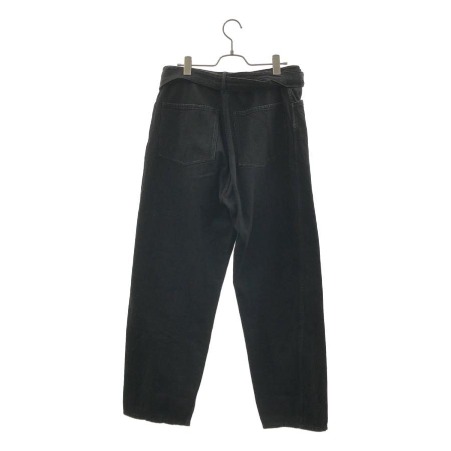 COMOLI（コモリ） ベルテッド ワイド テーパード デニムパンツ : KLD