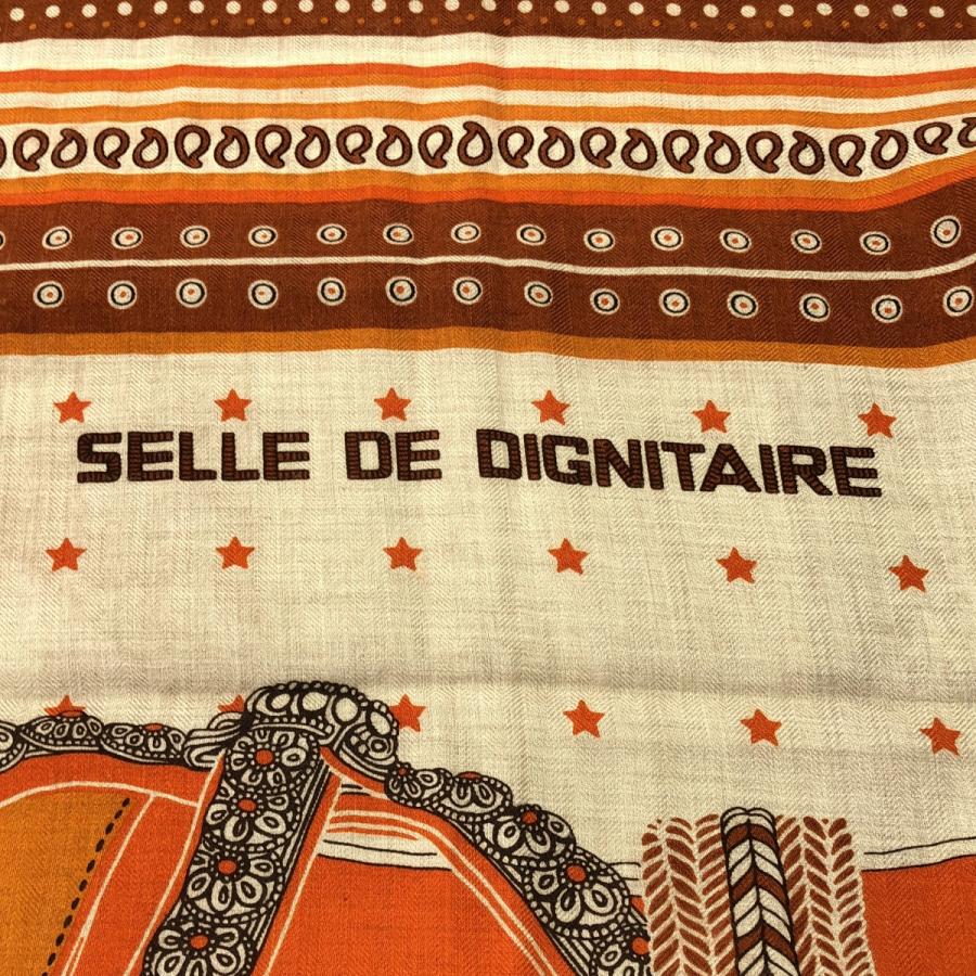 HERMES / エルメス 140 Selle de Dignitaire Bandana 高官の鞍