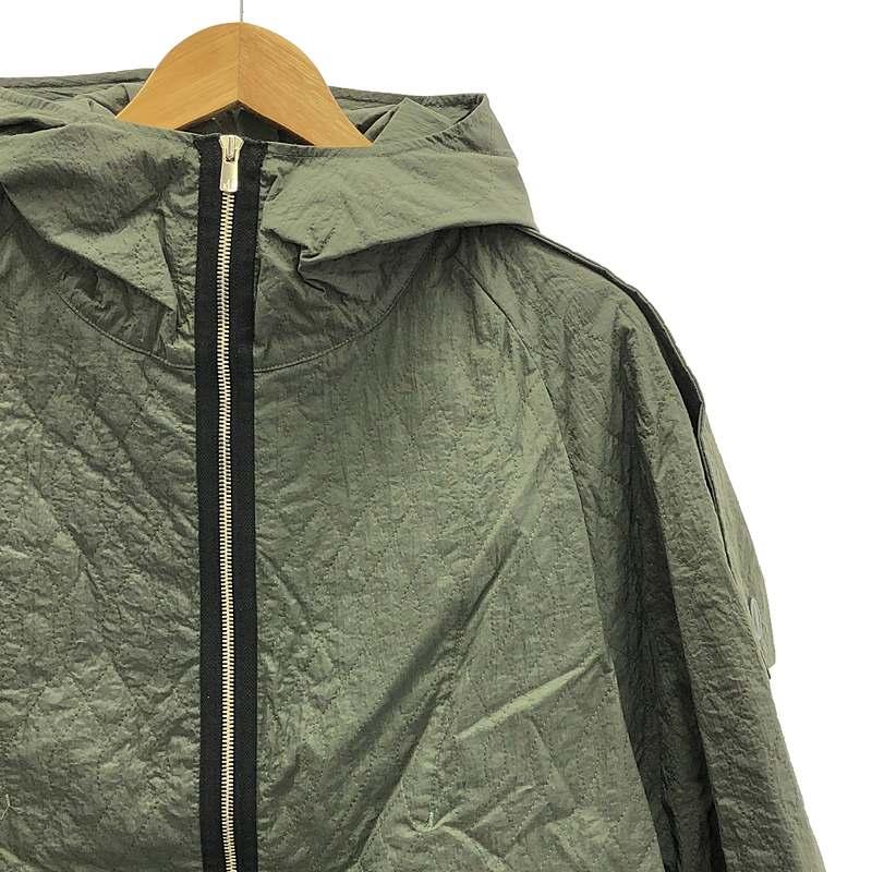 新品】 prasthana / プラスターナ | quilting field coat M カーキ