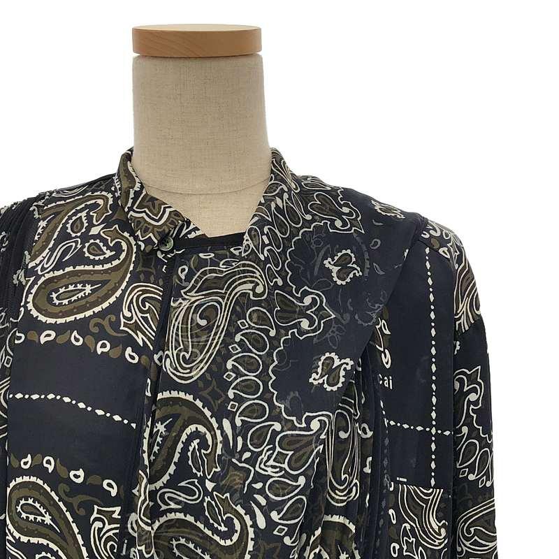 sacai 【美品】 / サカイ | 2023SS Bandana Print Dress sacai 【美品】 / サカイ | 2023SS Bandana Print Dress