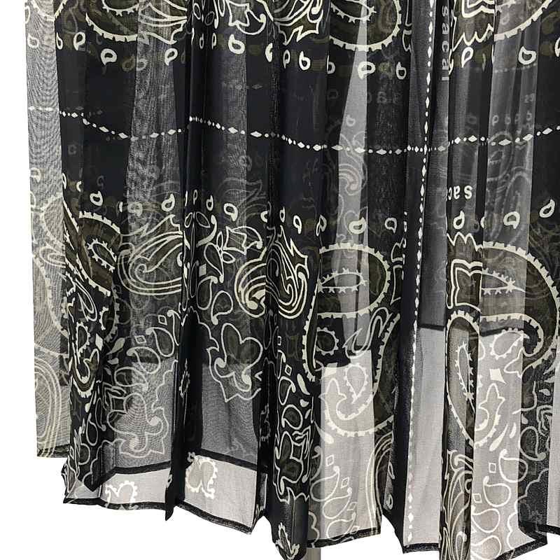 sacai 【美品】 / サカイ | 2023SS Bandana Print Dress sacai 【美品】 / サカイ | 2023SS Bandana Print Dress