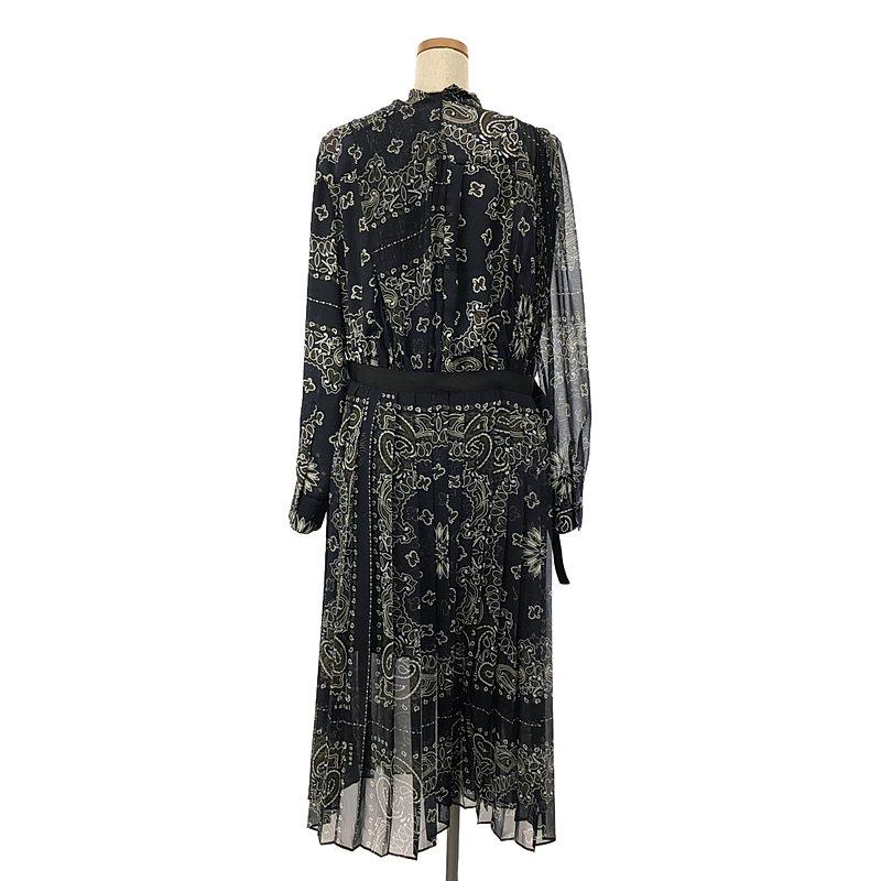 sacai 【美品】 / サカイ | 2023SS Bandana Print Dress sacai 【美品】 / サカイ | 2023SS Bandana Print Dress