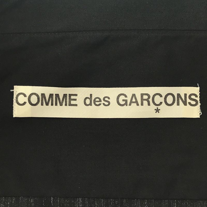 【美品】  COMME des GARCONS / コムデギャルソン | 1992AW | リリス期 / オーバーサイズシャツ | ブラック｜kldclothing｜05