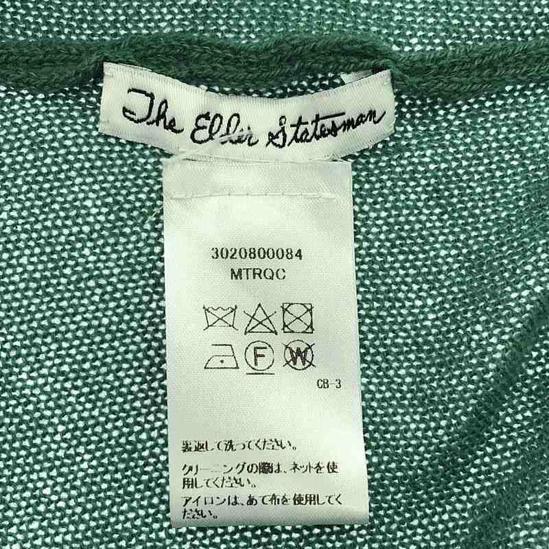 The Elder Statesman / ジエルダーステイツマン | cashmere 100  