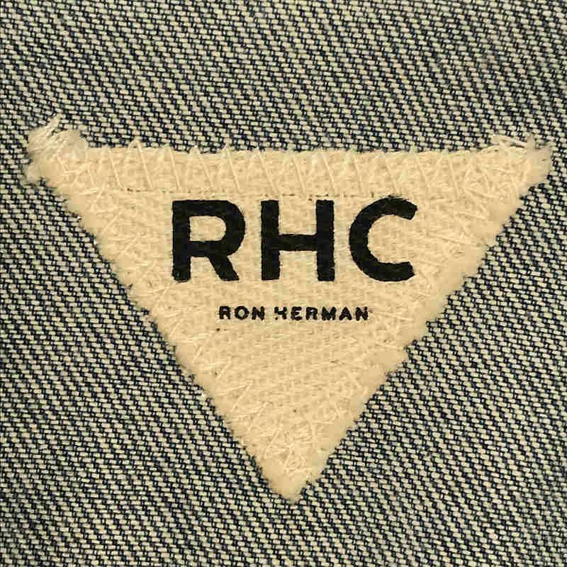 RHC Ron Herman / アールエイチシーロンハーマン | コットン ジップアップ デニム ジャケット | XS | インディゴ｜kldclothing｜05