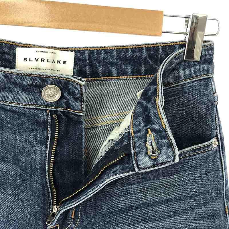 美品　ドゥーズィエムクラス シルバーレイク スリムクロップ デニム Deuxieme Classe / ドゥーズィエムクラス | SLVRLAKE シルバー