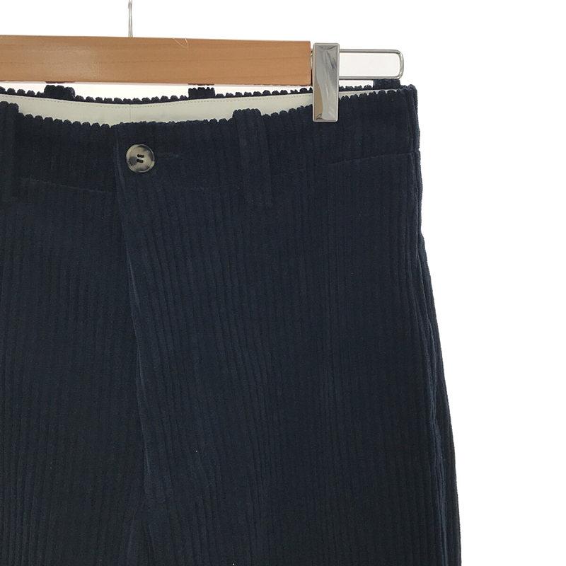 極美品】ブラミンク コットンパンツ ネイビー 0