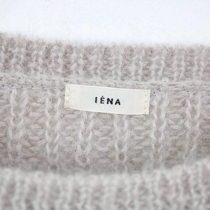 IENA（イエナ） | 2019AW | モヘヤ混ボートネックワイドプルオーバー