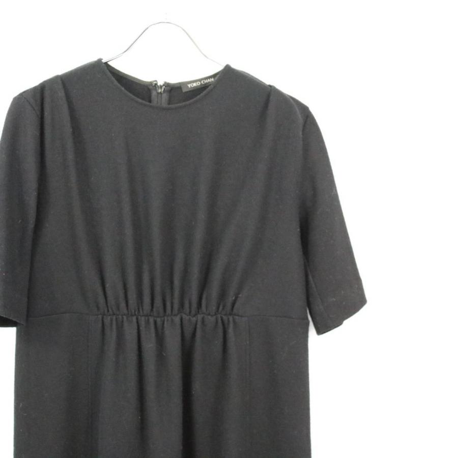 YOKO CHAN（ヨーコチャン） | Half-sleeve Wool Dress 半袖 ウール
