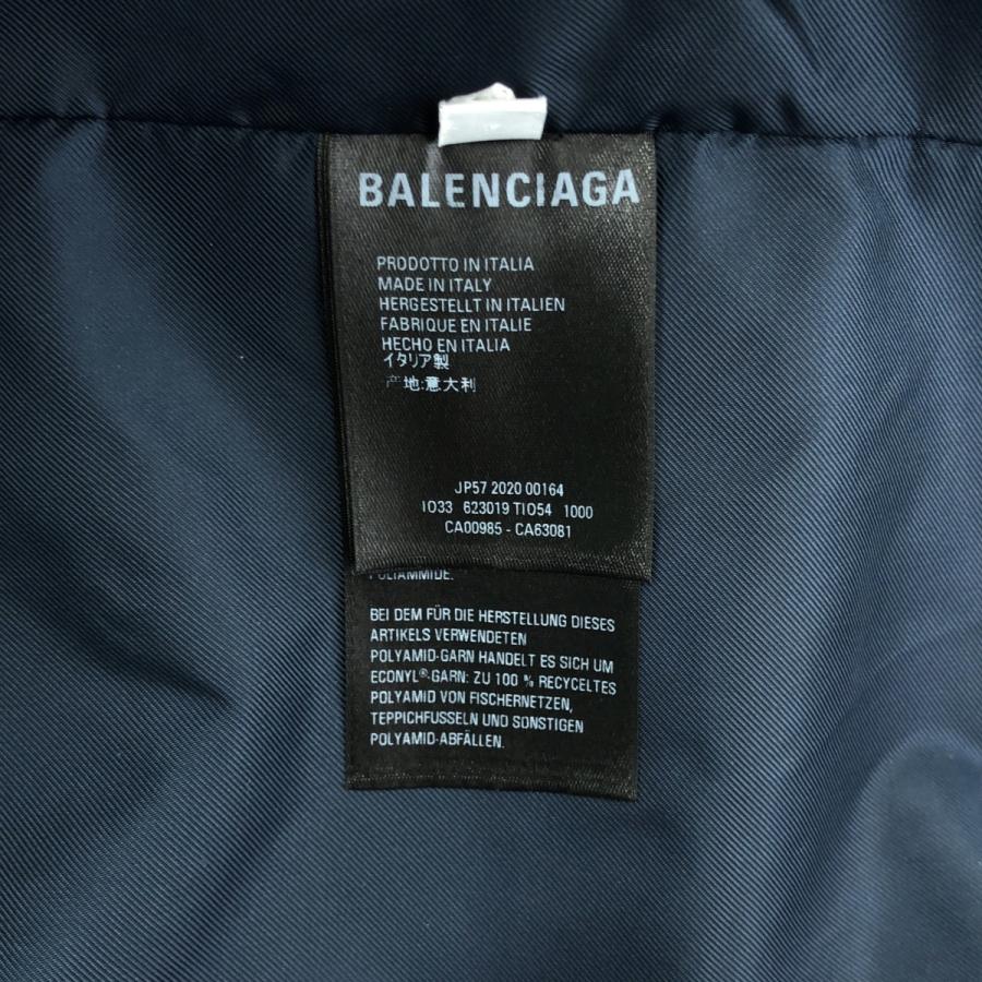 BALENCIAGA ナイロンジャケット サイズ34 ブラック/ホワイト BALENCIAGA ナイロンジャケット ブラック/ホワイト