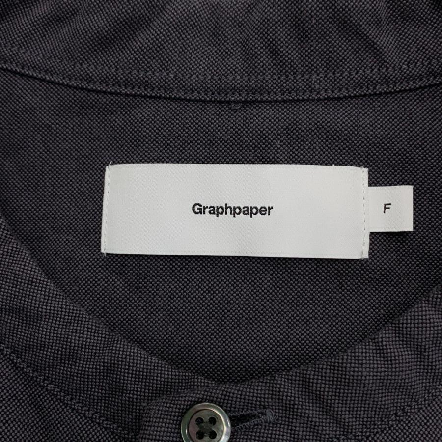 Graphpaper / グラフペーパー | 2022AW | Oxford Oversized Band Collar Shirt オックスフォード オーバーサイズド バンドカラー シャツ |  | 04