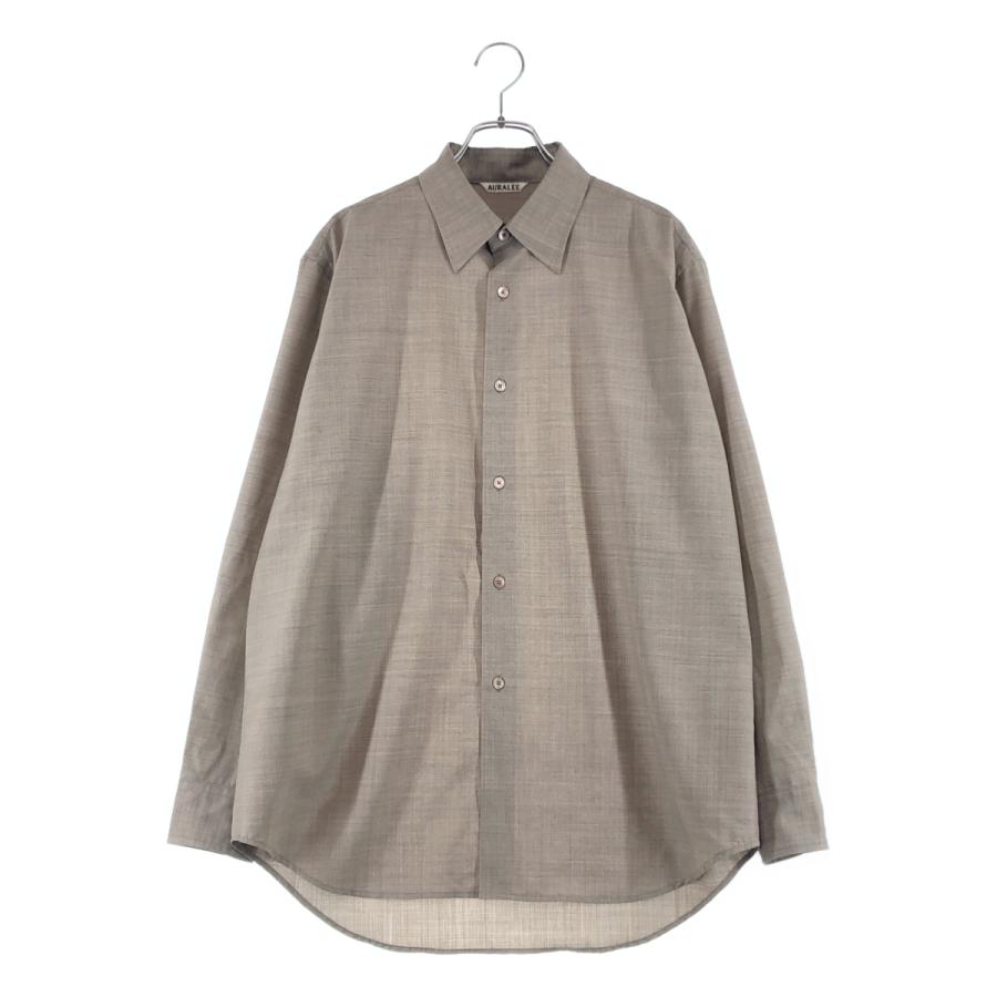 AURALEE（オーラリー） SUPER FINE TROPICAL WOOL SHIRT シャツ : KLD