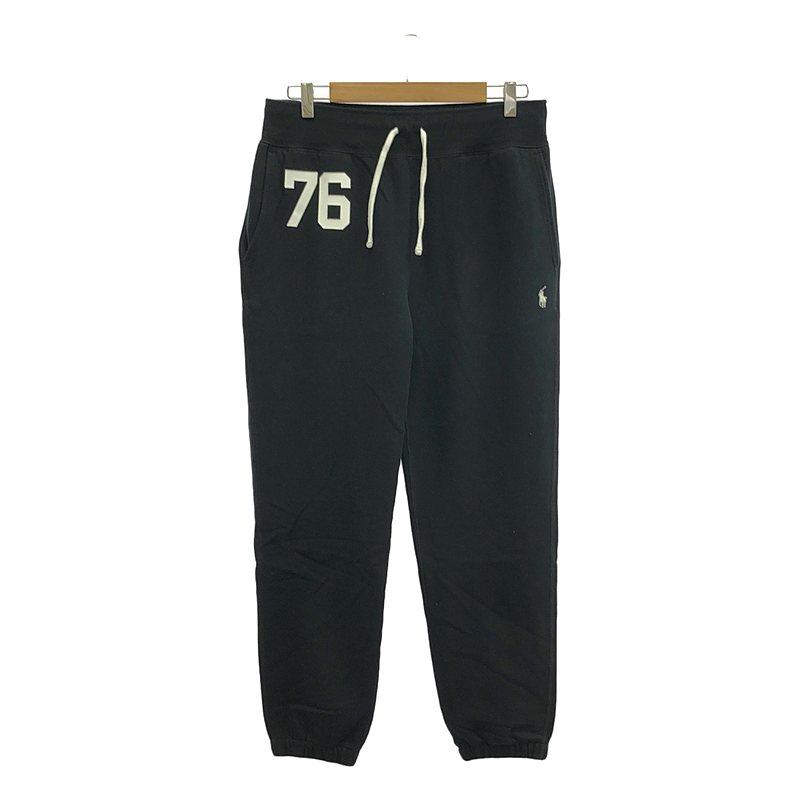 POLO BY RALPH LAUREN / ポロバイラルフローレン | 2022AW | RON HERMAN別注 SWEAT PANTS ロンハーマン スウェットパンツ | M | ブラック | メンズ POLO BY RALPH LAUREN / ポロバイラルフローレン | 2022AW RON HERMAN