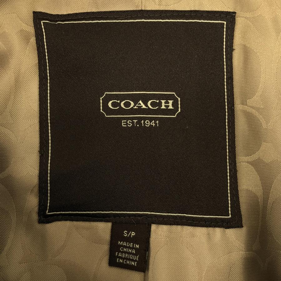 COACH（コーチ） | ダブルロングコート / シグネチャーロゴ総裏地 | S