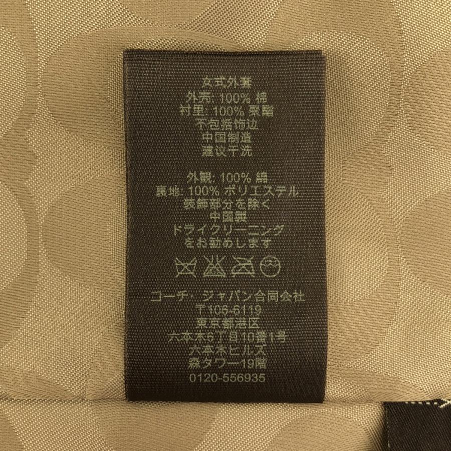 COACH（コーチ） | ダブルロングコート / シグネチャーロゴ総裏地 | S