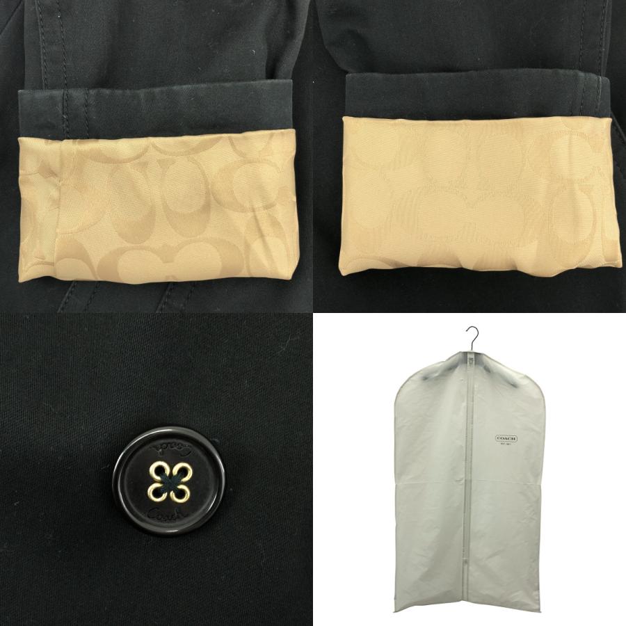 COACH（コーチ） | ダブルロングコート / シグネチャーロゴ総裏地 | S