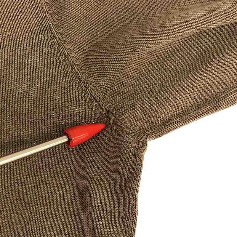 LABEL UNDER CONSTRUCTION クルーネックニット