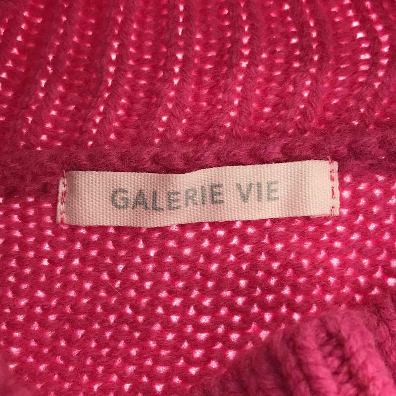 GALERIE VIE / ギャルリーヴィー | VERY別注 ファインウール ハイネック プルオーバーニット | S | ピンク | レディース｜kldclothing｜05