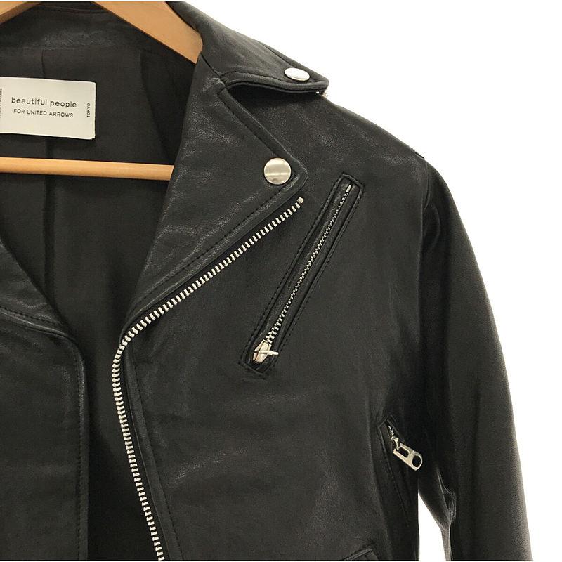 beautiful people ×ユナイテッドアローズ　 ライダース　140 beautiful people | UNITED ARROWS 別注 キッズ レザー