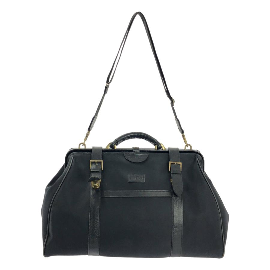 KENZO ケンゾー ボストンバッグ ブラック レザー ショルダー 2way KENZO（ケンゾー） 2WAY ダレス ボストン ショルダー バッグ