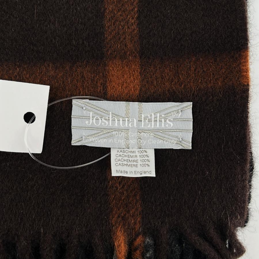 JOSHUA ELLIS / ジョシュアエリス cashmere 100％ / カシミヤ フリンジ 大判 ストール マフラー_2