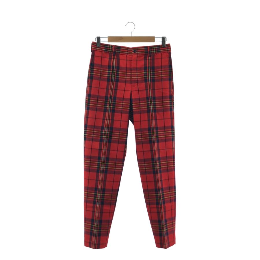 トリココムデギャルソン　チェックワイドパンツ トリココムデギャルソン チェックワイドパンツ トリコ