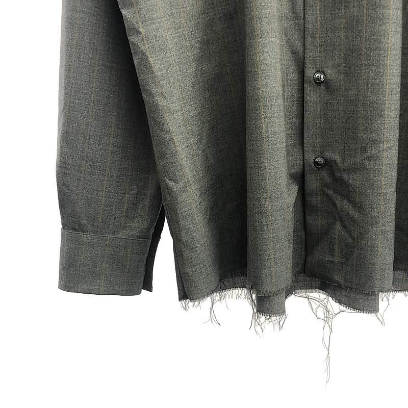 【美品】  GABRIELA COLL GARMENTS / ガブリエラコールガーメンツ | 別注 Loro Piana Wool Shirt ロロピアーナ ウールシャツ |  | 02