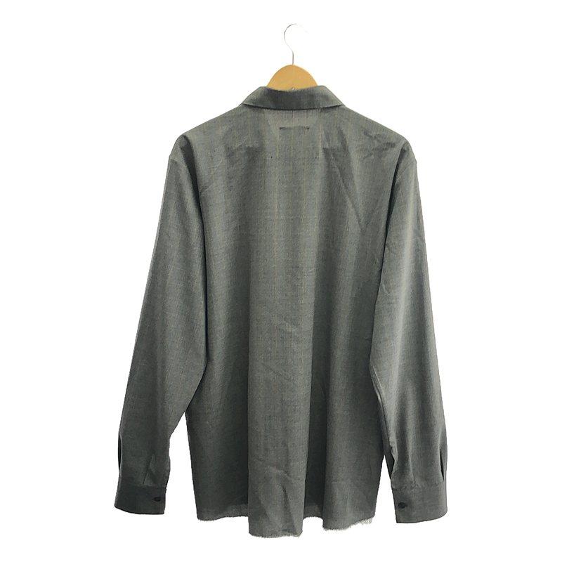 【美品】  GABRIELA COLL GARMENTS / ガブリエラコールガーメンツ | 別注 Loro Piana Wool Shirt ロロピアーナ ウールシャツ |  | 03