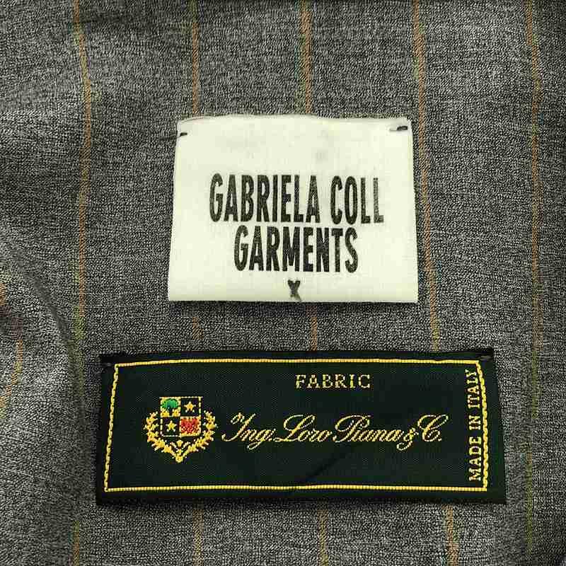 【美品】  GABRIELA COLL GARMENTS / ガブリエラコールガーメンツ | 別注 Loro Piana Wool Shirt ロロピアーナ ウールシャツ |  | 04