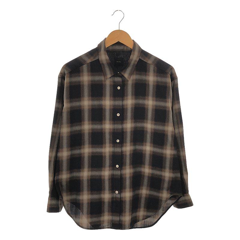 美品✨【人気完売✨】スピックアンドスパン　TRツイルチェックシャツ　2023AW Spick & Span（スピックアンドスパン）の「TRツイルチェック
