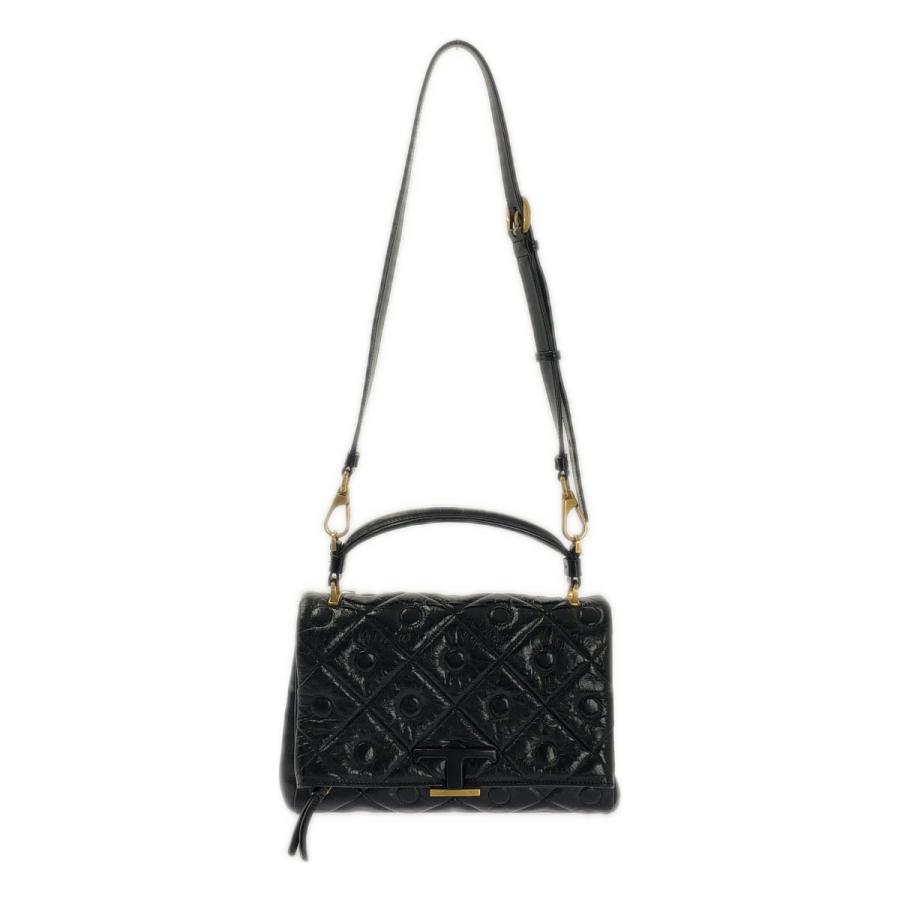 【美品】トッズ（TOD'S）Tタイムレス キルティングショルダーバッグ 保存袋付 TOD'S（トッズ） タイムレス キルティング ショルダーバッグ : KLD