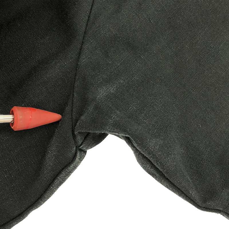 R&D.M.Co -/オールドマンズテーラー　リネン　半袖　シャツワンピース R&D.M.Co- オールドマンズテーラー : JACQUARD DAISY NO SLEEVE