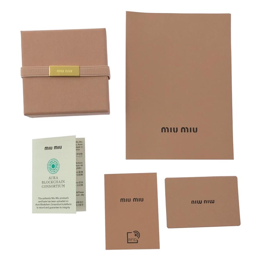 miu miu（ミュウミュウ） Leather micro trick / レザー マイクロ