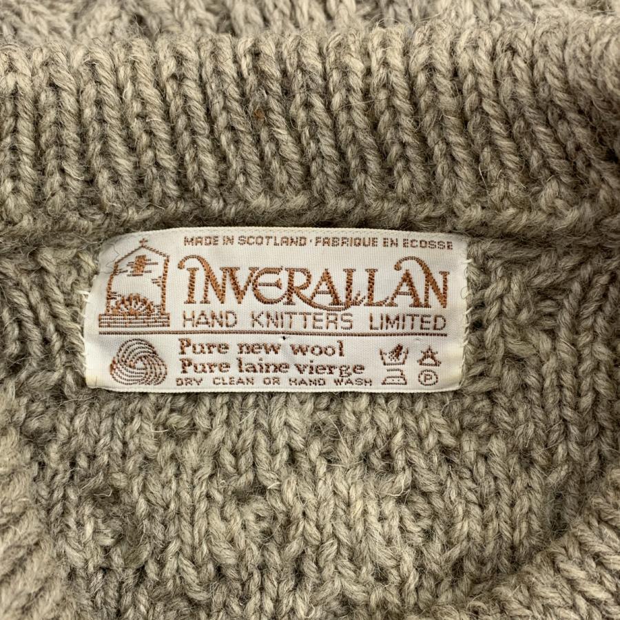 INVERALLAN / インバーアラン ウール ケーブル アランニット