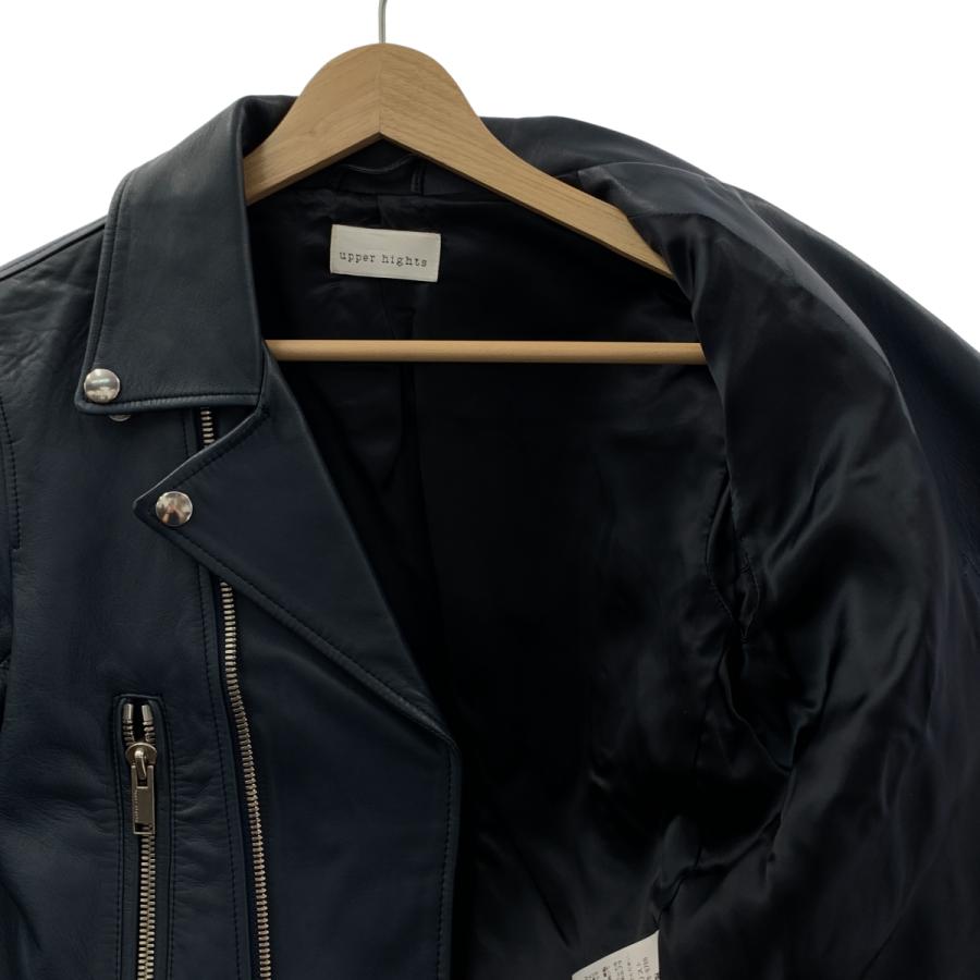 アッパーハイツ　レザージャケット　ラムレザー　羊革　ダブルライダースジャケット アッパーハイツ レザージャケット ラムレザー 羊革 ダブルライダース