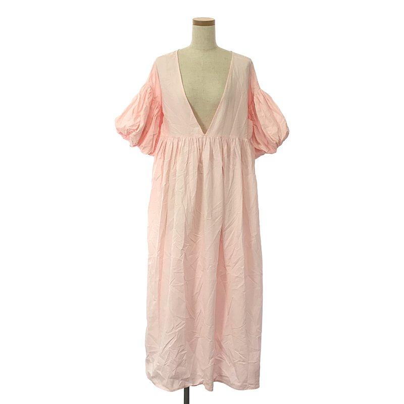 SeaRoomlynn / シールームリン | Cottonギャザーパフスリーブドレス  