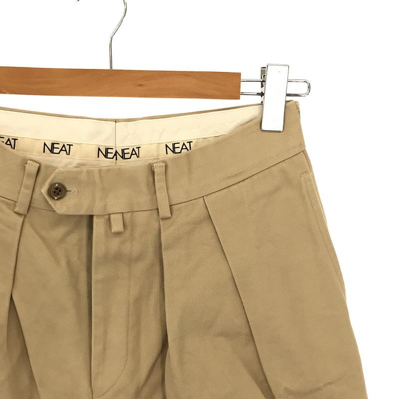 NEAT / ニート | Loose Chino Standard pants コットン 2タック ルーズ