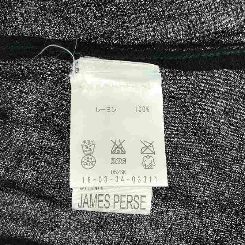 JAMES PERSE / ジェームスパース | レーヨン 肩ボタン クルー JAMES PERSE / ジェームスパース | レーヨン 肩ボタン クルー