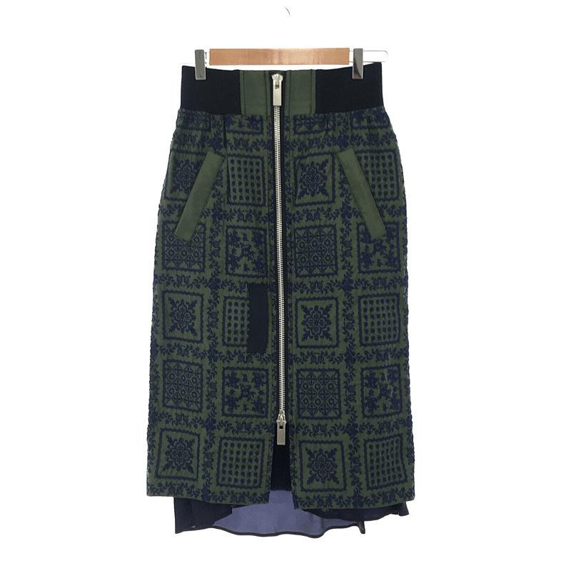 sacai 【美品】 / サカイ | × Reyn Spooner コラボ 総裏地 刺繍 
