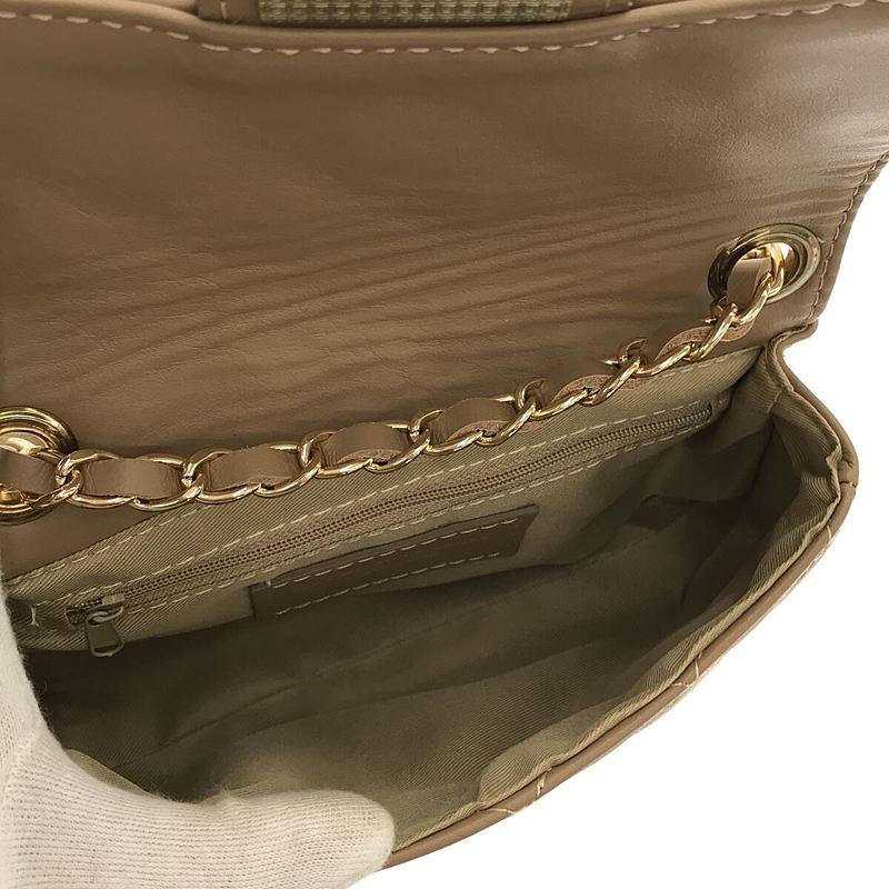 【美品】  MUSE de Deuxieme Classe / ミューズドゥーズィーエムクラス | AULENTTI CHAIN BAG ショルダーバッグ | ベージュ | レディース｜kldclothing｜05