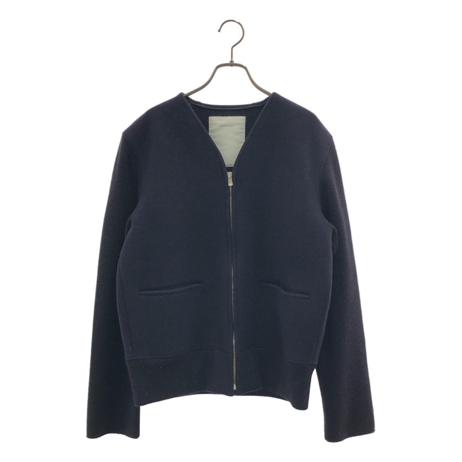 OVERCOAT ノーカラーウールジャケット　S ウールライクノーカラージャケット - SOÉJU online store｜上質な大人