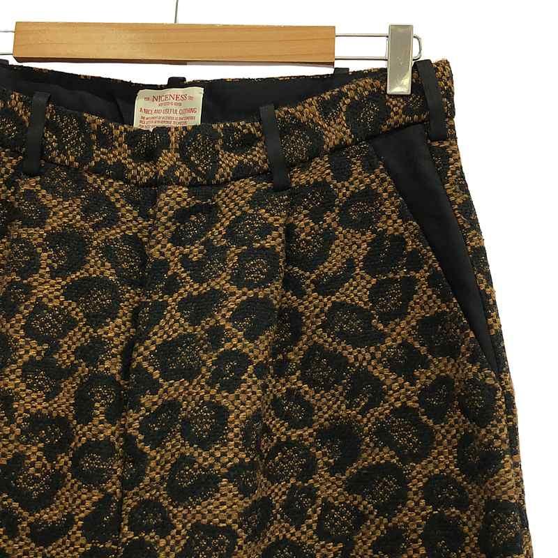 NICENESS 【美品】 / ナイスネス | 2020AW レオパード ドロー