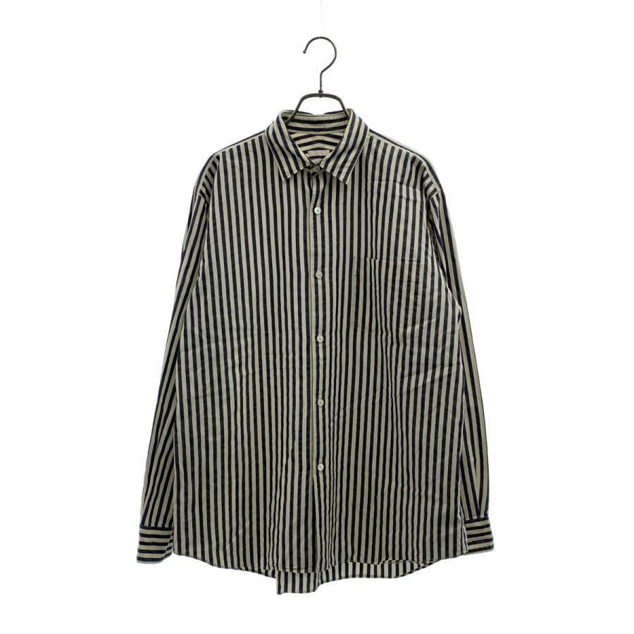 COMOLI ストライプコットンシャツ　コモリ COMOLI（コモリ） コットン ストライプ コモリシャツ : KLD ヤフー