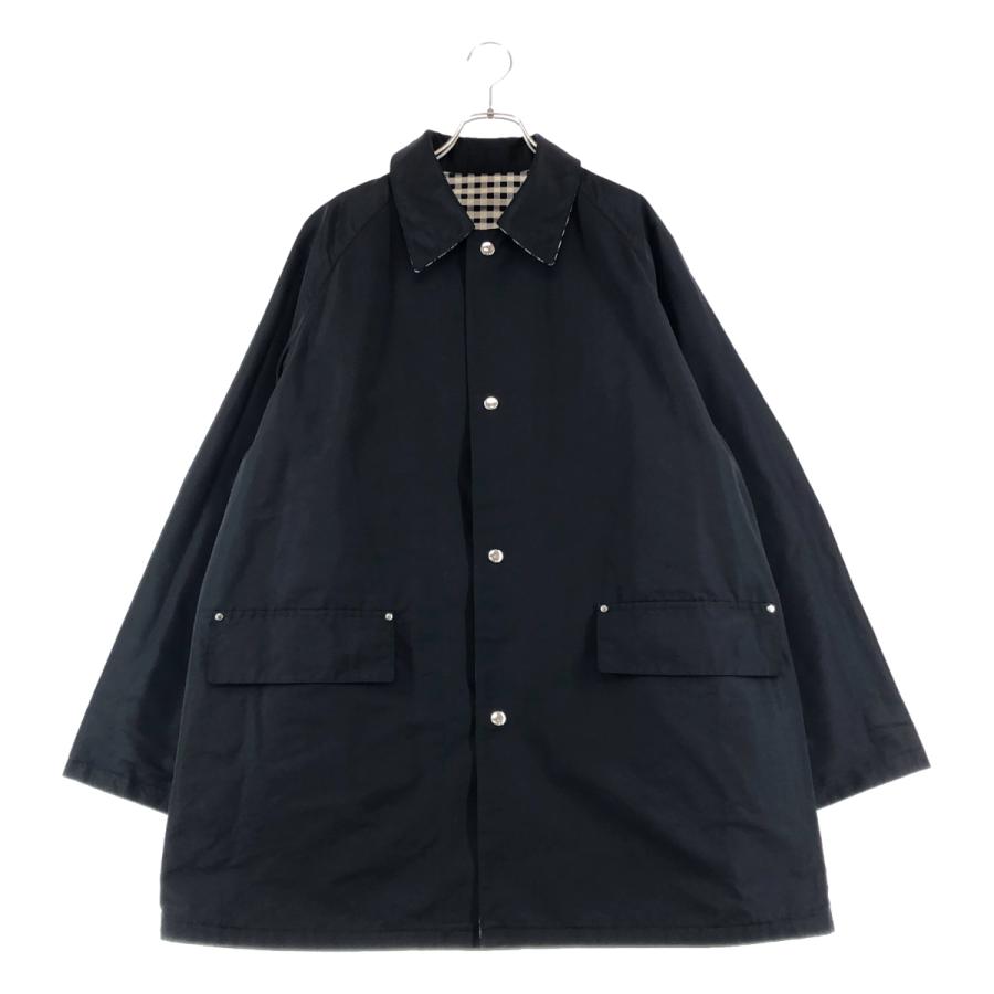 HEUGN ユーゲン  ウールステンカラーコート 3 HEUGN / ユーゲン Laurence ローレンス コットン シルク リバーシブル