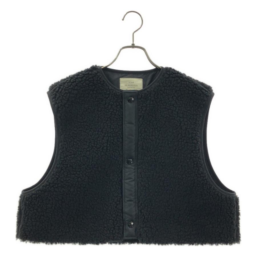 HYKE ハイクフェイクシアリング ボアベスト日本製極美品 HYKE（ハイク） FAUX SHEARING VEST ボア ベスト : KLD ヤフー