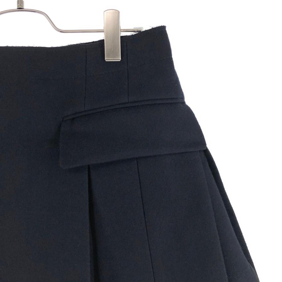 sacai（サカイ） Wool Melton Shorts レイヤード ショーツ スカート