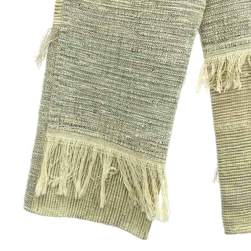 美品】 tomo kishida / トモ キシダ | uni iroikas 裂き織りドロー