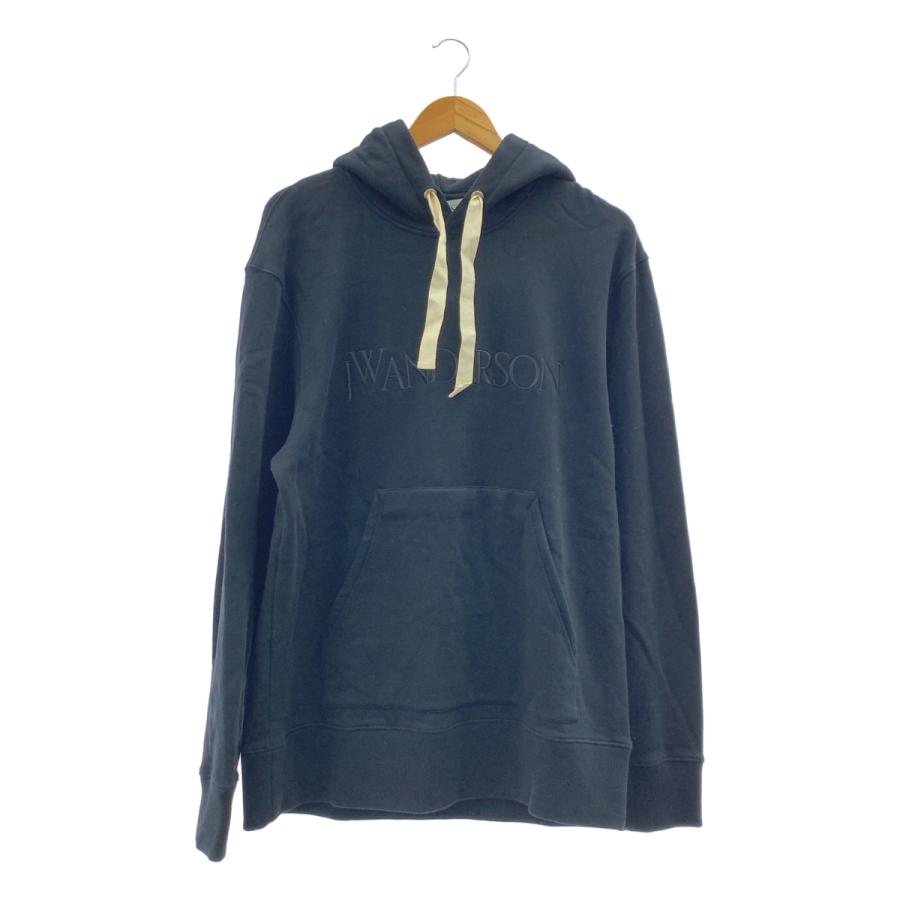 JW Anderson / ジェイダブルアンダーソン | エンブロイダリーロゴ フーデッド スウェット トレーナー | L | ブラック | メンズ JW Anderson / ジェイダブルアンダーソン エンブロイダリーロゴ