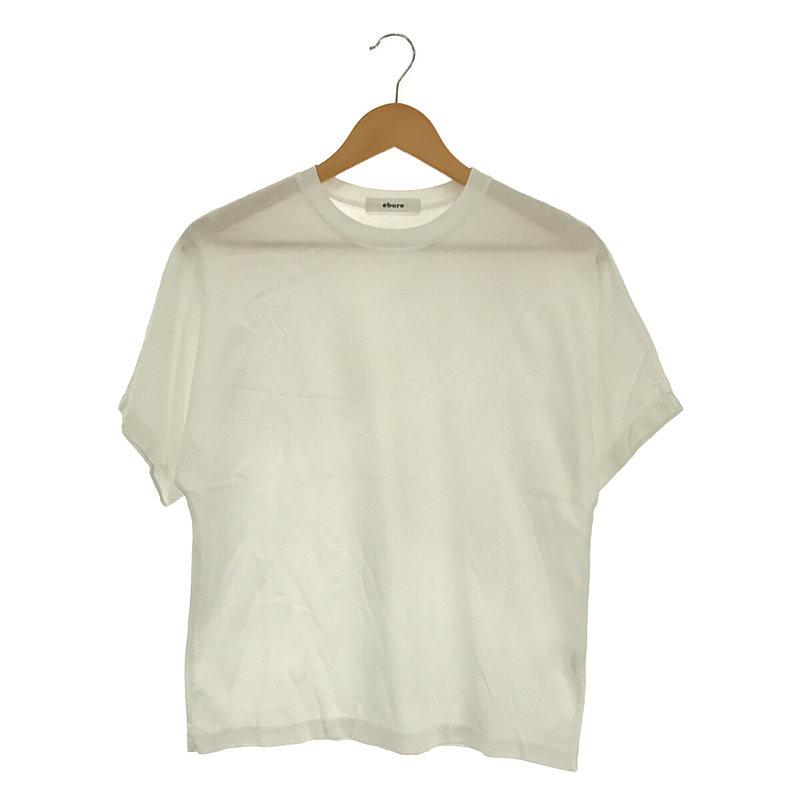 ebure / エブール | 超長綿 スーピマ コットン クルーネック Tシャツ | 38 | ホワイト | レディース  :jusdn3k3vrj7:KLD ヤフーショッピング店 - 通販 - Yahoo!ショッピング